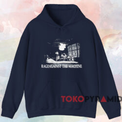Rage Against The Machine Live Jump T-shirt 2 Rage Against The Machine Live Jump T shirt Navy Hoodie