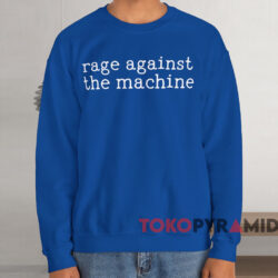 Rage Against The Machine Molotov Cocktail T shirt Blue Sweatshirt