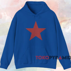 Rage Against the Machine Red Star T-shirt 2 Rage Against The Machine Red Star T shirt Blue Hoodie