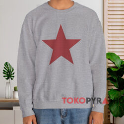 Rage Against the Machine Red Star T-shirt 3 Rage Against The Machine Red Star T shirt Grey Sweatshirt