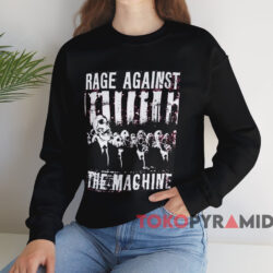 Rage Against The Machine Skull Men T-Shirt 4 Rage Against The Machine Skull Men T shirt Black Sweatshirt
