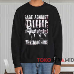 Rage Against The Machine Skull Men T-Shirt 3 Rage Against The Machine Skull Men T shirt Black Sweatshirt