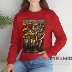 Rage Against The Machine The Battle Of Mexico City T-shirt 4 Rage Against The Machine The Battle Of Mexico City T shirt Red Sweatshirt