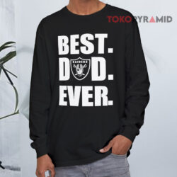 Raiders Best Dad Ever Father's Day Long sleeved