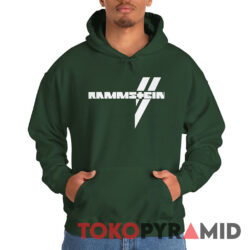 Rammstein Weiße Balken Shirt 2 Rammstein Weiße Balken Hoodie