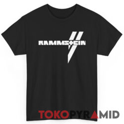 Rammstein Weiße Balken Shirt
