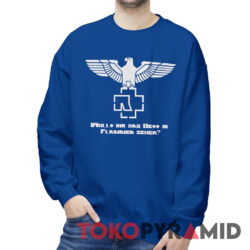 Rammstein Wollt Ihr Das Bett In Flammen Sehen Sweatshirt