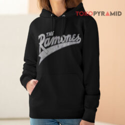 Ramones Vintage Baseball Logo Hoodie