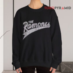 Ramones Vintage Baseball Logo Sweatshirt