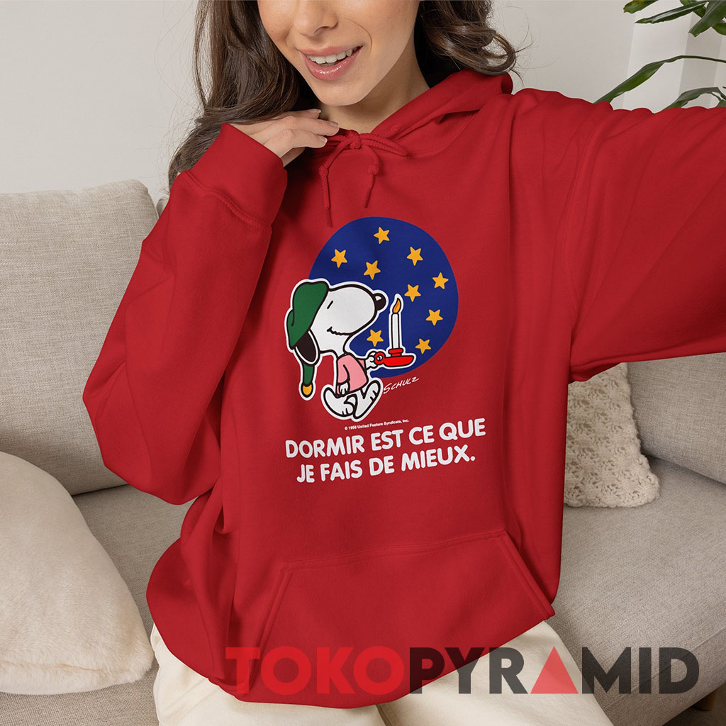 Rare 1958 Snoopy Dormir Est Ce Que Je Fais De Mieux Hoodie Rare 1958 Snoopy Dormir Est Ce Que Je Fais De Mieux Hoodie