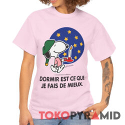 Rare 1958 Snoopy Dormir Est Ce Que Je Fais De Mieux Tee