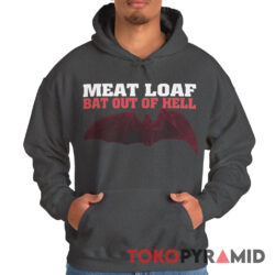 Rare 1977 Meat Loaf Bat Out Of Hell Hoodie