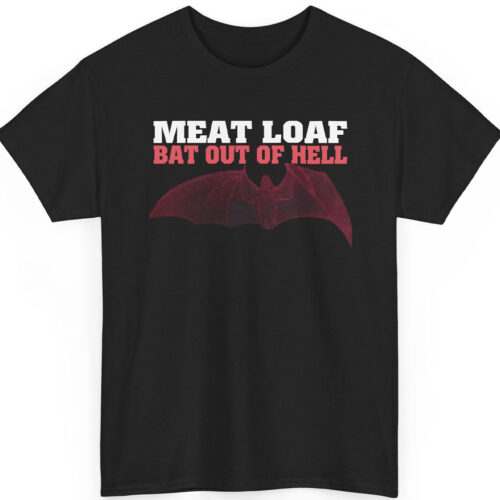 Rare 1977 Meat Loaf Bat Out Of Hell Shirt