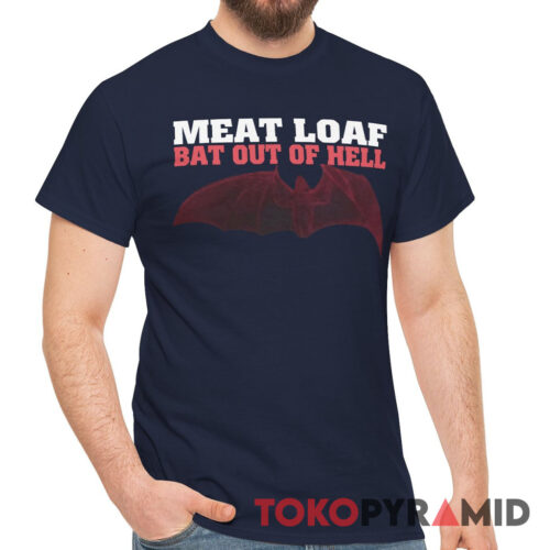 Rare 1977 Meat Loaf Bat Out Of Hell T Shirt