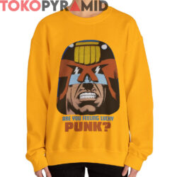 Rare 1983 Anthrax Judge Dredd Are You Feeling Punk Shirt