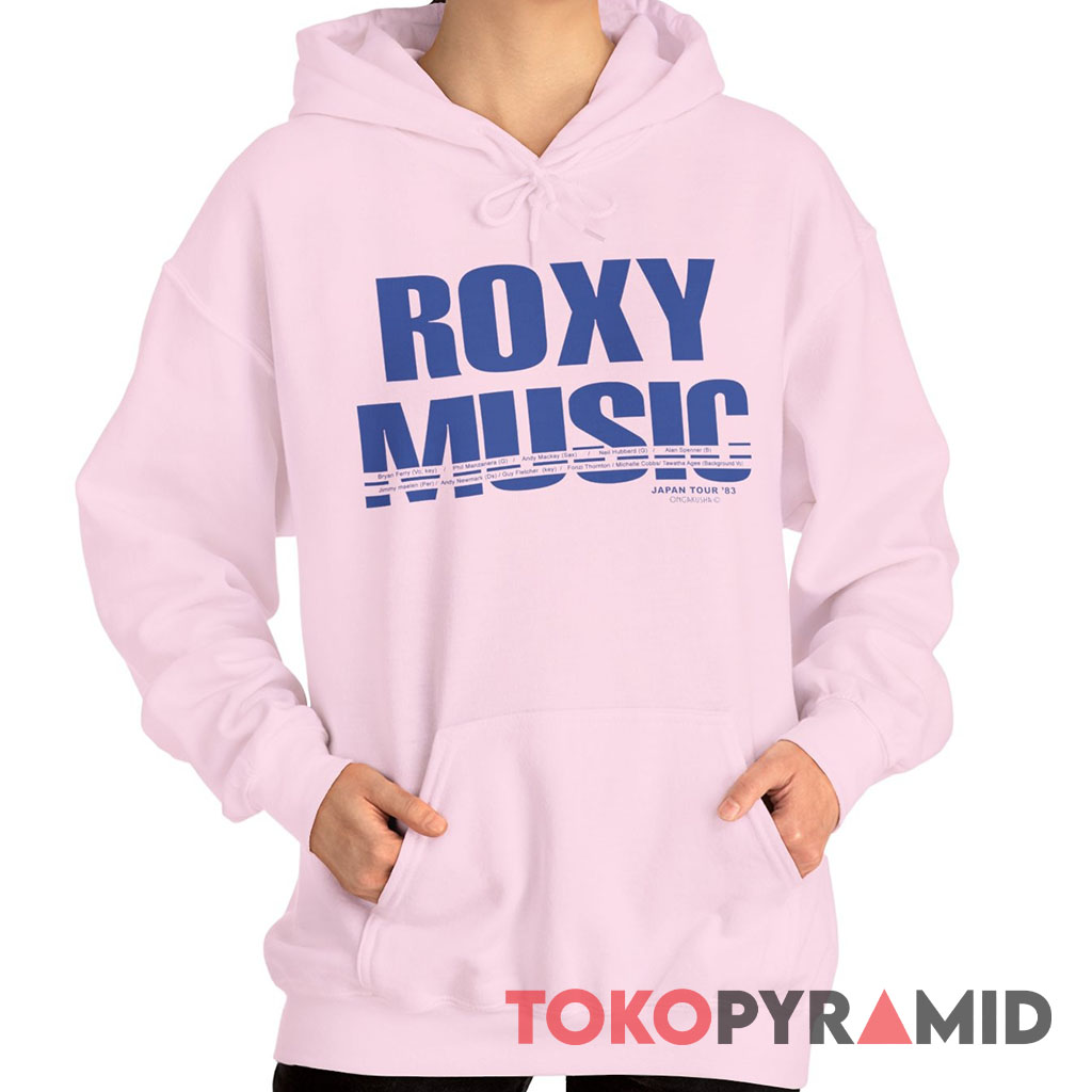 Rare 1983 Roxy Music Japan Tour Hoodie Rare 1983 Roxy Music Japan Tour Hoodie