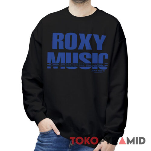 Rare 1983 Roxy Music Japan Tour Sweatshirt Rare 1983 Roxy Music Japan Tour Sweatshirt