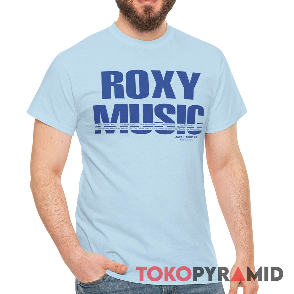 Rare 1983 Roxy Music Japan Tour Tee Rare 1983 Roxy Music Japan Tour Tee
