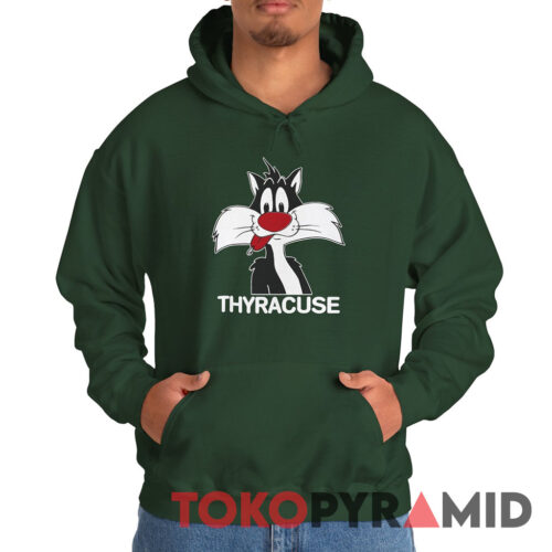 Rare 1983 Sylvester Cat Thyracuse Hoodie