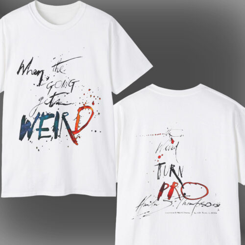Rare 1983 When The Going Gets Weird Shirt Hunter S Thompson Ralph Steadman