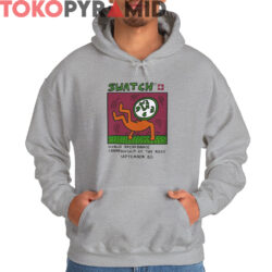 1984 Keith Haring Swatch Shirt World Breakdancing Championship At The Roxy 3 Rare 1984 Keith Haring Swatch Shirt World Breakdancing Championship At The Roxy