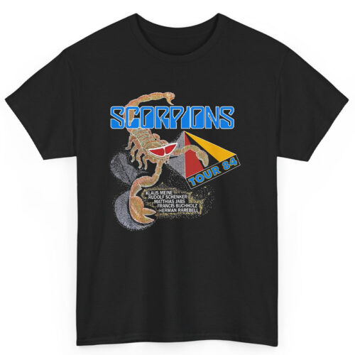 Rare 1984 Scorpions Tour Shirt