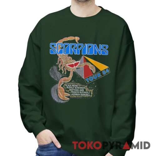 Rare 1984 Scorpions Tour Sweatshirt