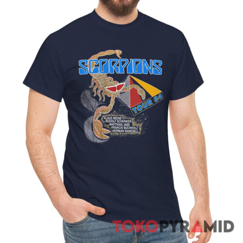 Rare 1984 Scorpions Tour Tee