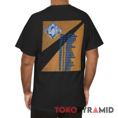 Rare 1985 Jimmy Page The Firm Blue Concert Shirt Back