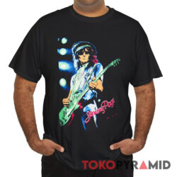 Rare 1985 Jimmy Page The Firm Blue Concert Shirt Front