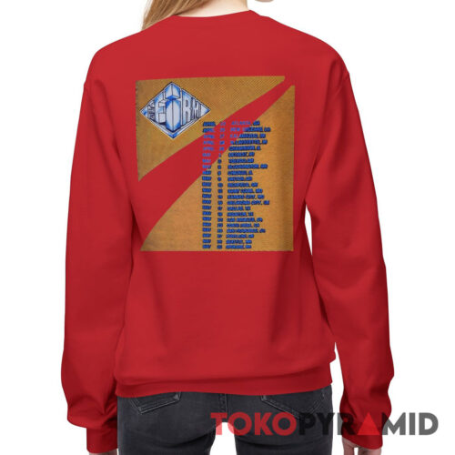 Rare 1985 Jimmy Page The Firm Blue Concert Sweatshirt