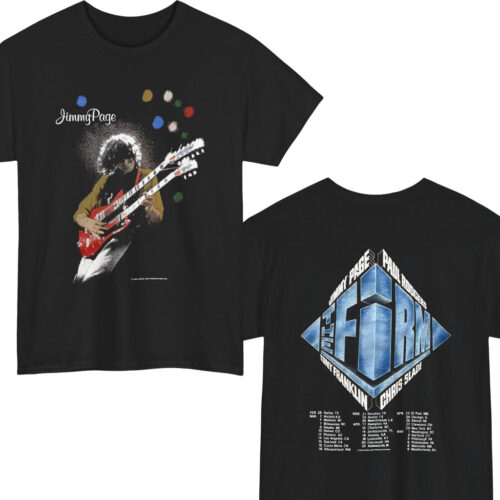 Rare 1985 The Firm Jimmy Page Tour Shirt