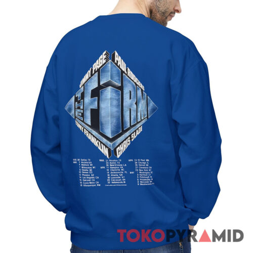 Rare 1985 The Firm Jimmy Page Tour Sweatshirt