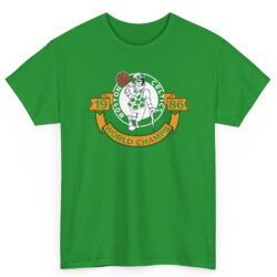 Rare 1986 Boston Celtics World Champs Shirt