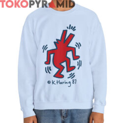 Rare 1987 Keith Haring Dancing Dog Shirt 2 Rare 1987 Keith Haring Dancing Dog Shirt