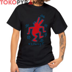 Rare 1987 Keith Haring Dancing Dog Shirt