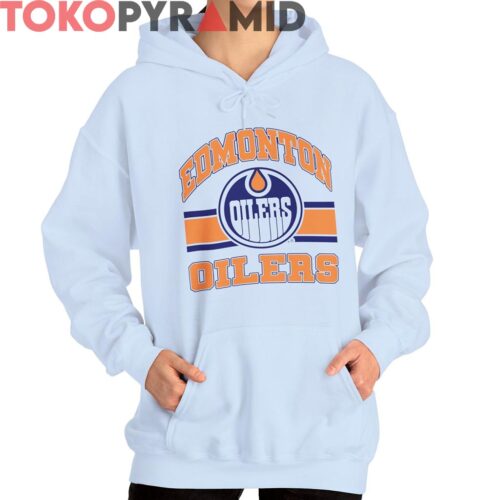Rare 1988 Edmonton Oilers Spell Out NHL Shirt