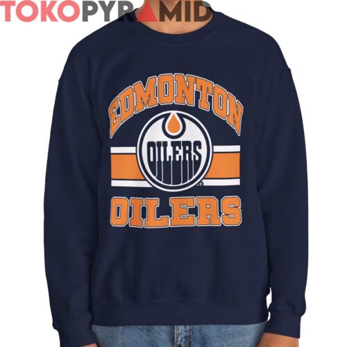 Rare 1988 Edmonton Oilers Spell Out NHL Shirt
