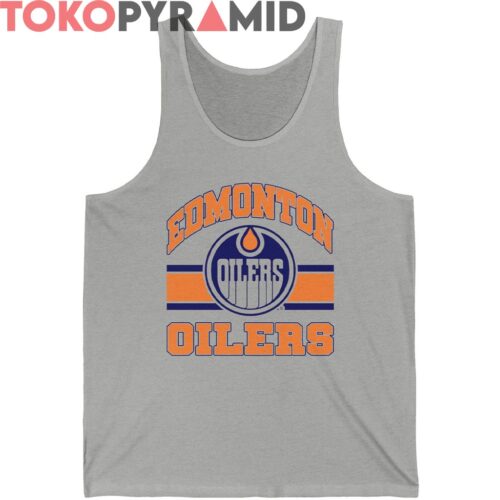 Rare 1988 Edmonton Oilers Spell Out NHL Shirt