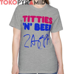 Rare 1988 Frank Zappa Titties N Beer Shirt