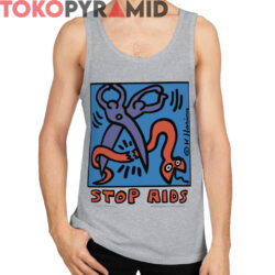 Rare 1989 Keith Haring Stop Aids Shirt