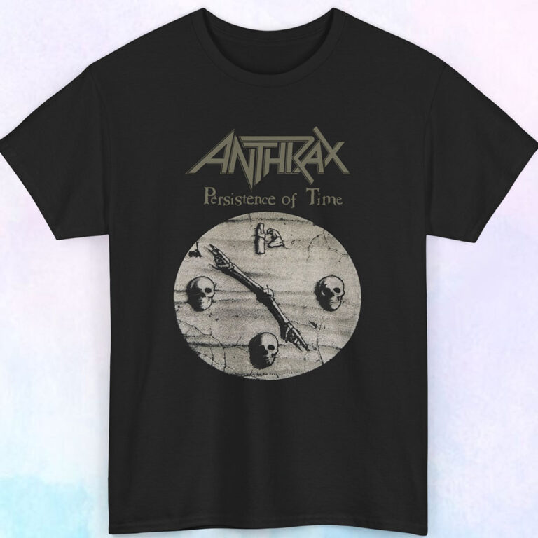 Rare 1990 Anthrax Persistence Of Time Shirt - TokoPyramid