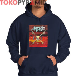Rare 1990 Anthrax Persistence Of Time Tour Shirt 2-Sided 4 Rare 1990 Anthrax Persistence Of Time Tour Shirt 2 Sided