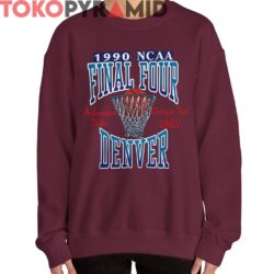 Rare 1990 NCAA Final Four Denver Shirt Arkansas Duke Georgia Tech UNLV