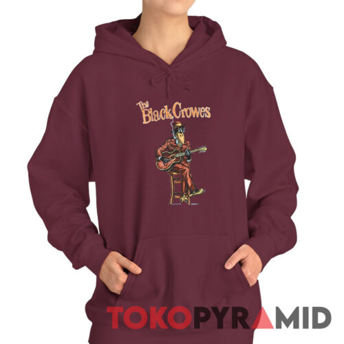 Rare 1990 The Black Crowes Blues is Blood Hoodie Rare 1990 The Black Crowes Blues is Blood Hoodie
