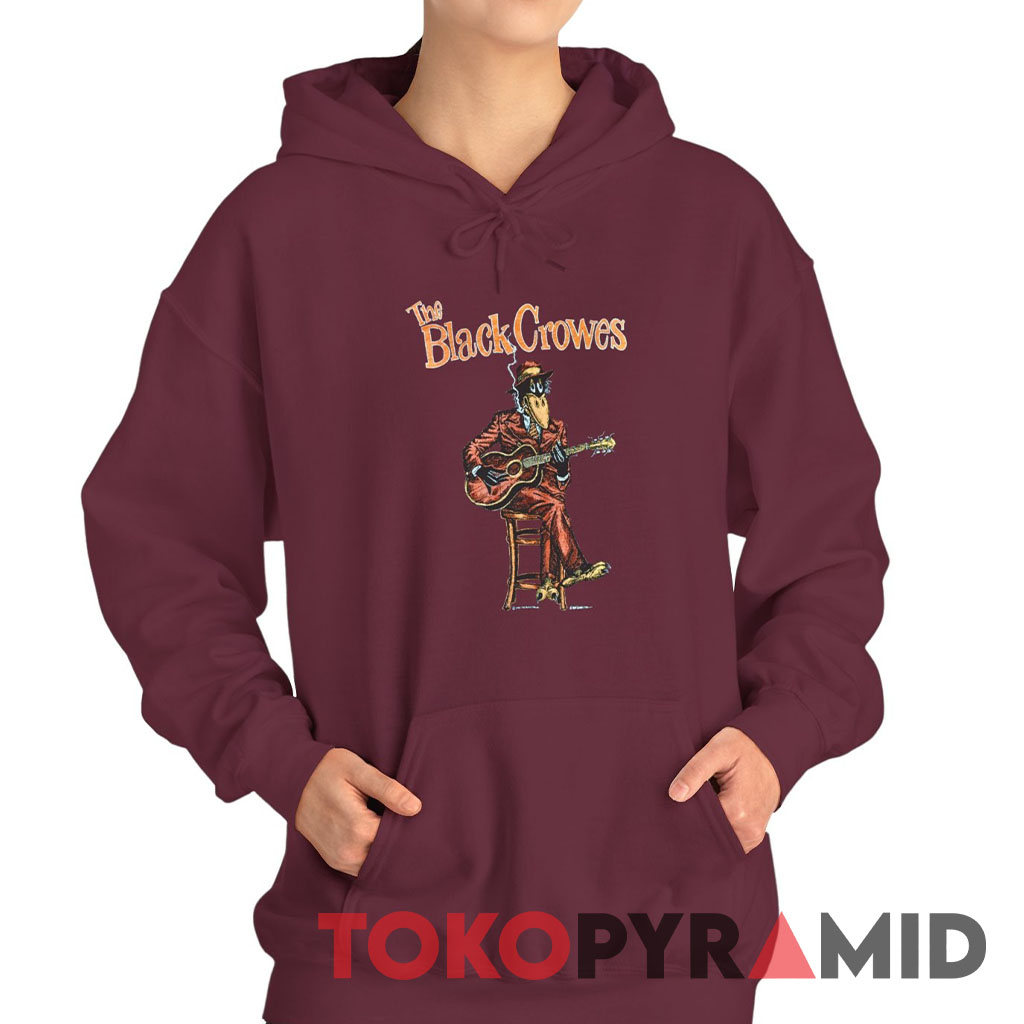 Rare 1990 The Black Crowes Blues is Blood Hoodie Rare 1990 The Black Crowes Blues is Blood Hoodie