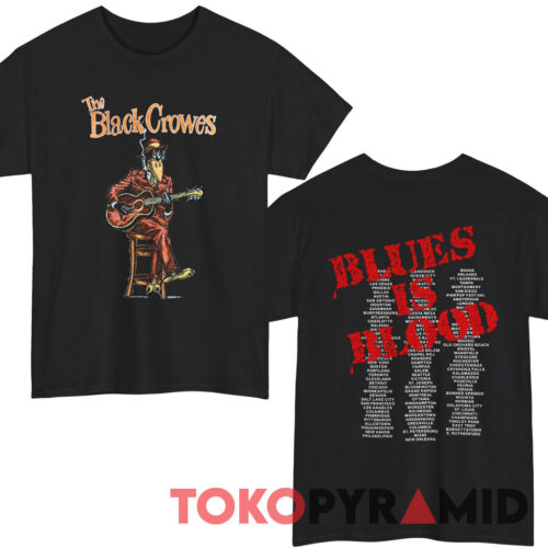 Rare 1990 The Black Crowes Blues is Blood Shirt Rare 1990 The Black Crowes Blues is Blood Shirt