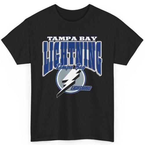 Rare 1992 Tampa Bay Lightning Logo Shirt