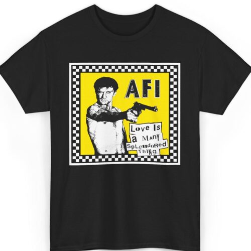 Rare 1993 AFI Taxi Driver Shirt Love Is A Splendored Thing