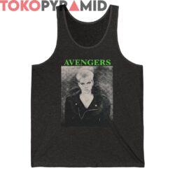 Rare 1993 Avengers Paint It Black Shirt 4 Rare 1993 Avengers Paint It Black Thin White Line Shirt